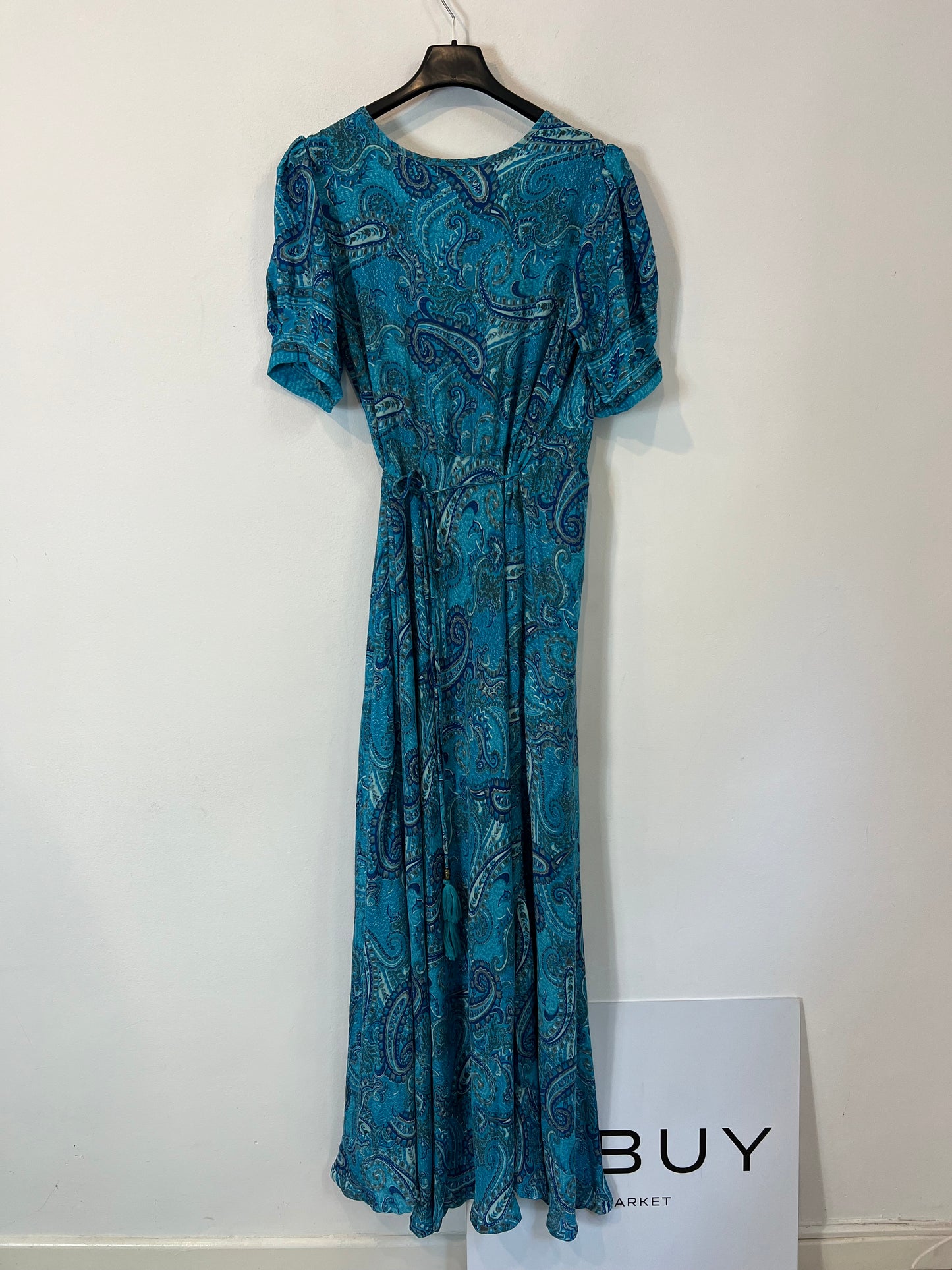 BUGANVILIA. Long wrap dress TU (s/m)