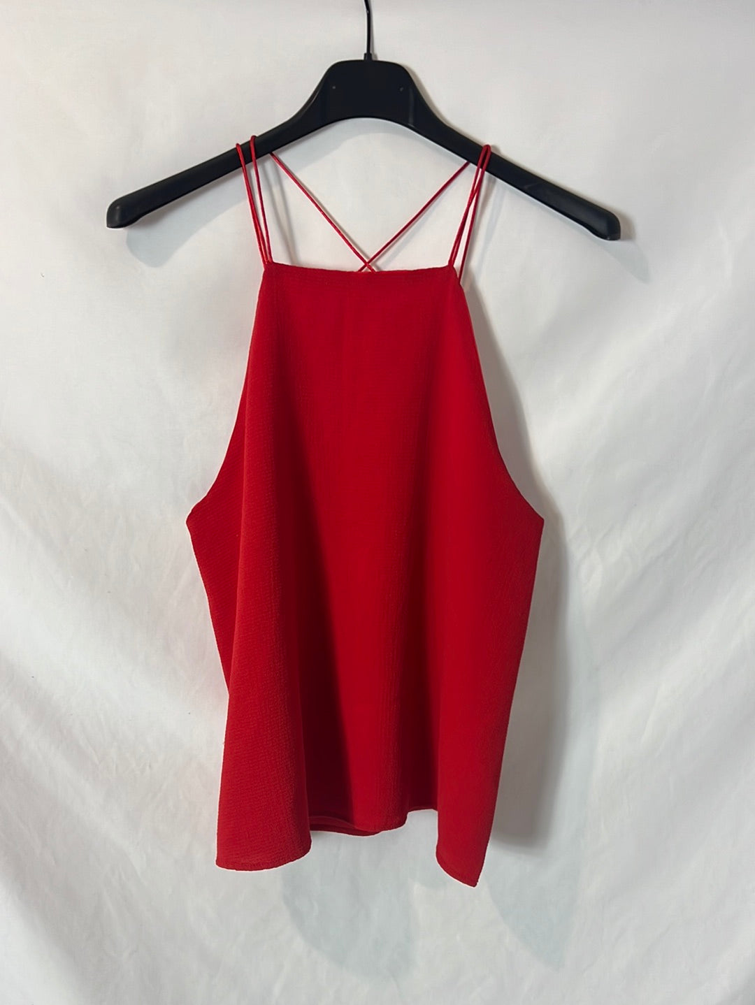 OTHERS. Red textured top YOUR(S)