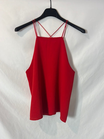 OTHERS. Red textured top YOUR(S)