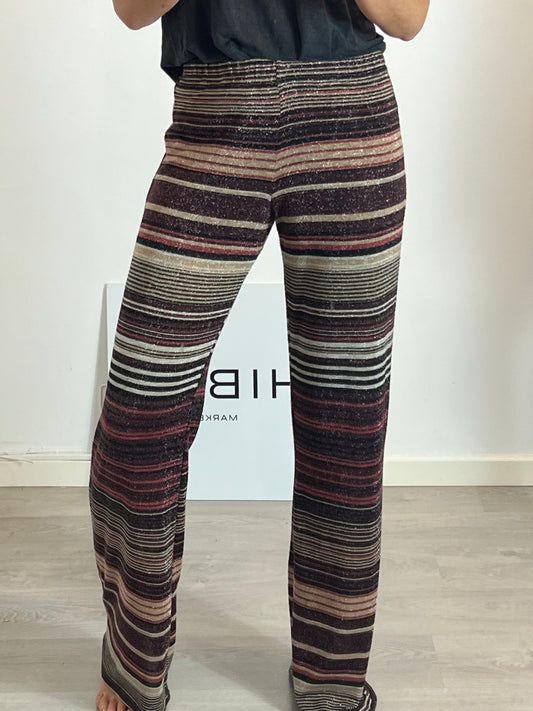 OTRAS. Pantalón rayas punto hilos T.2(m)
