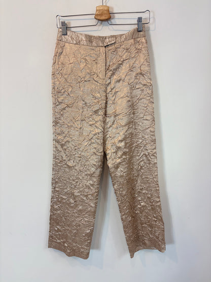 ZARA. Total look: textured pants and top. Size XS