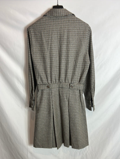 MAJE. Houndstooth dress. Size 38