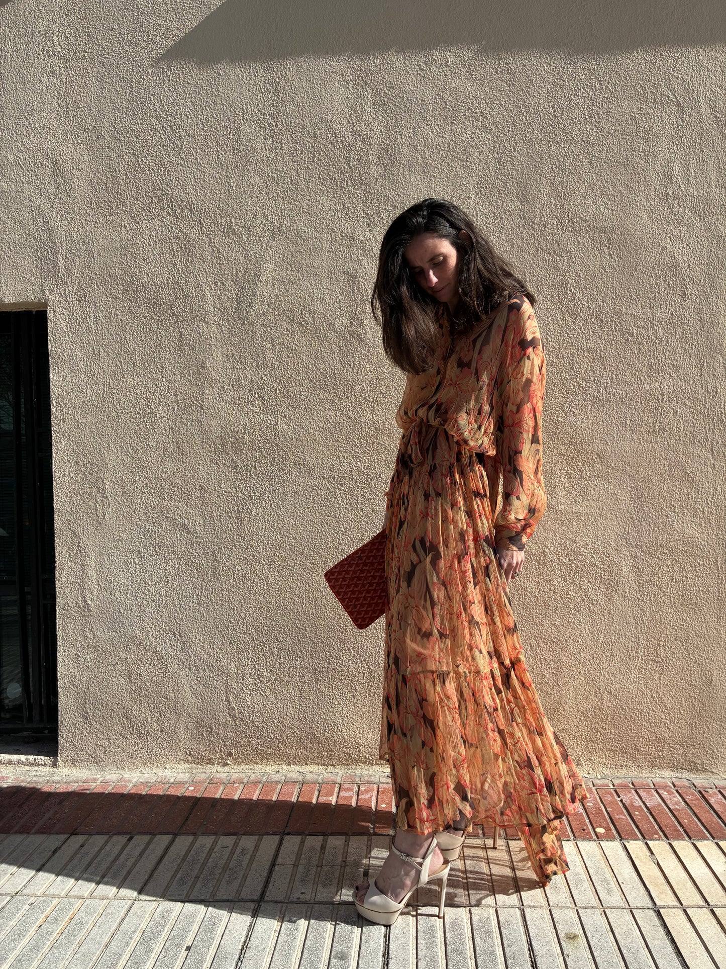 MES DEMOISELLES. Vestido largo vaporoso