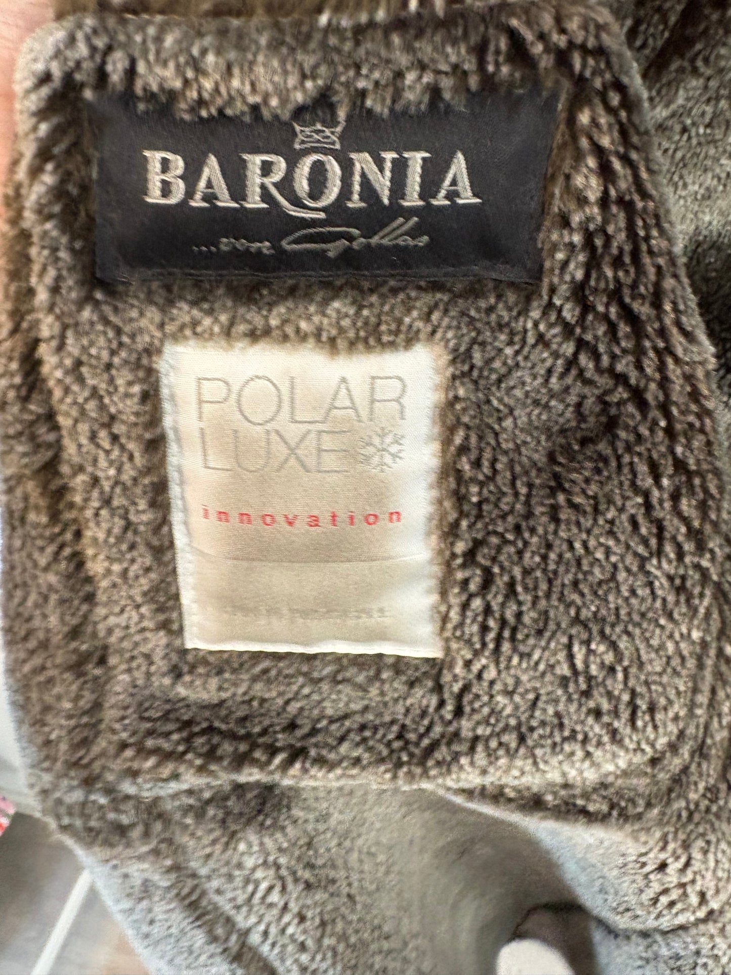 BARONIA. Vintage double-textured coat, size 38