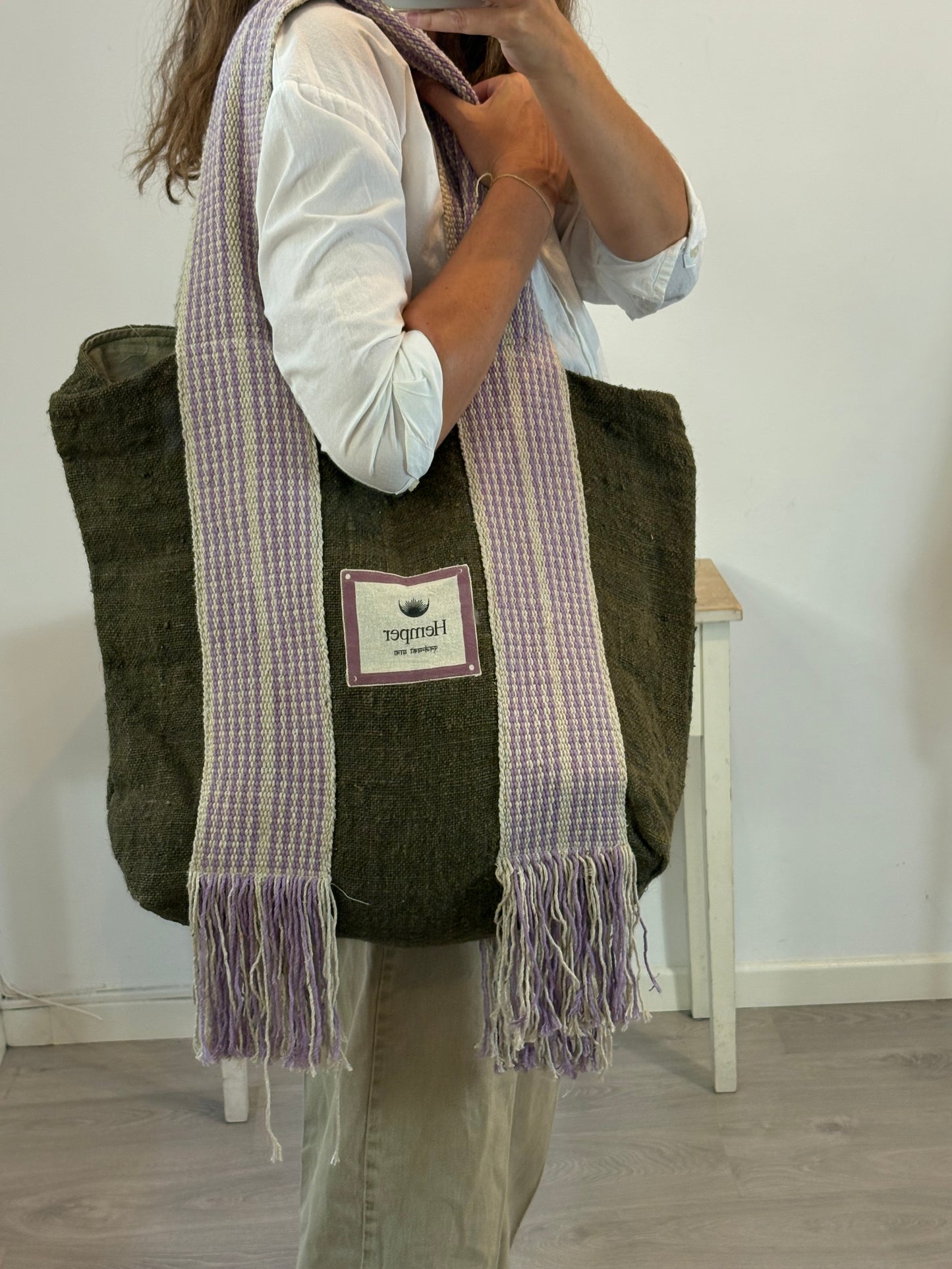 BOLSO MAXI FLECOS (4 colores)