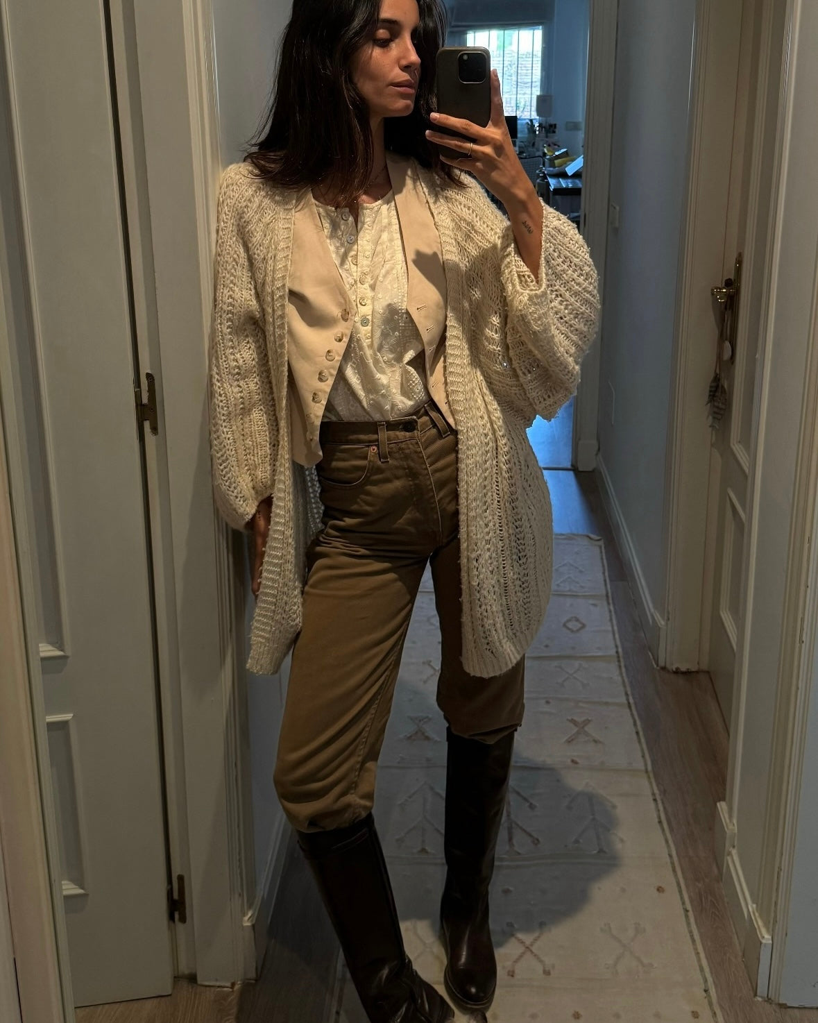 LEVI’S. Pantalón denim marrón T.29(36)