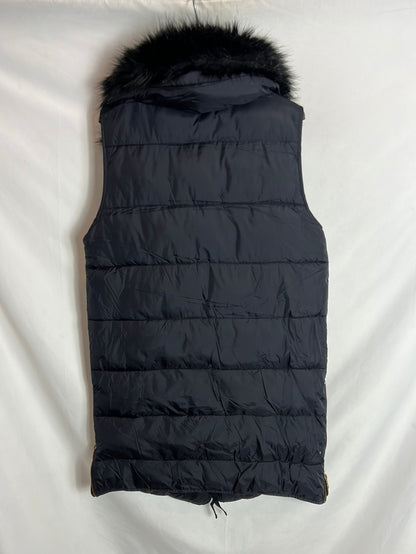 ZARA. Blue quilted vest. TM
