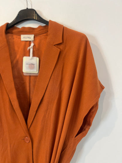 AMERINCAN VINTAGE. Chaleco fluido teja T.xs/s