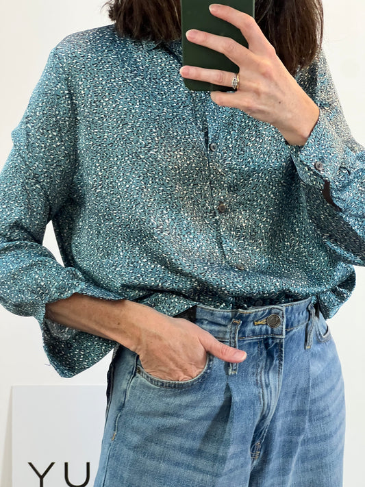 NOON. Blusa animal print T.xs