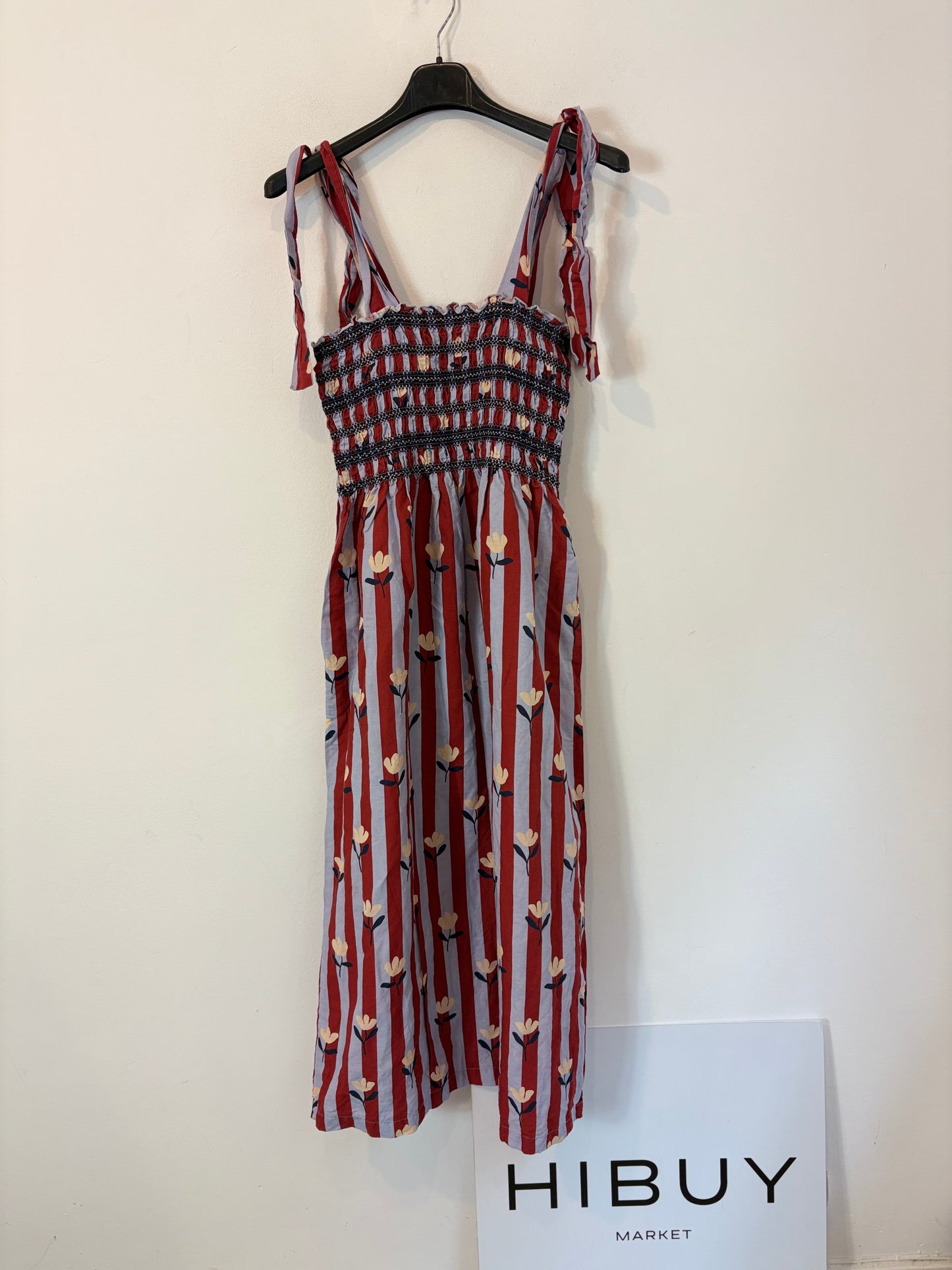 MARÁVIC. Vestido rayas y flores