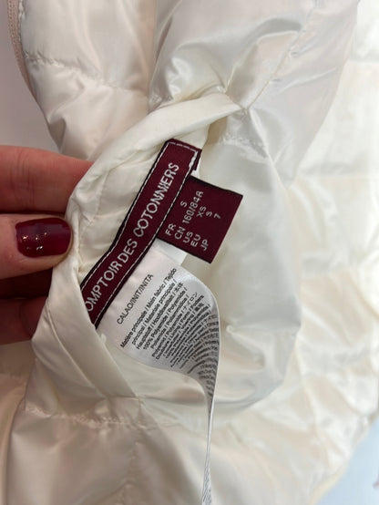 COMPTOIR DES COTONNIERS. Lightweight two-tone reversible feathers. T.S.