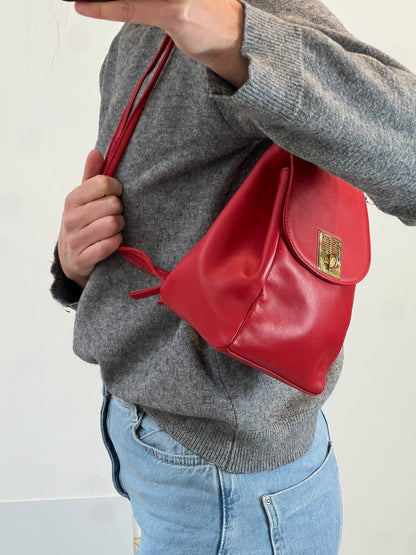 ACOSTA. Mini mochila roja