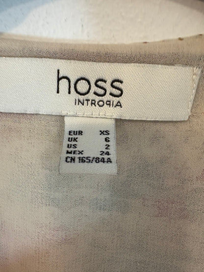 INTROPIA. Blusa gasa estampada. T XS (S/m)