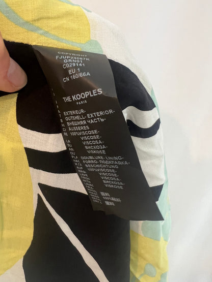 THE KOOPLES. Printed wrap skirt Ts