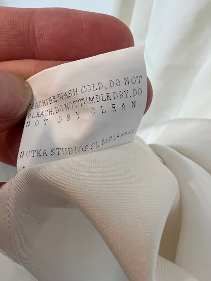 NUTKA STUDIOS. Vestido corto seda lencero. T XS