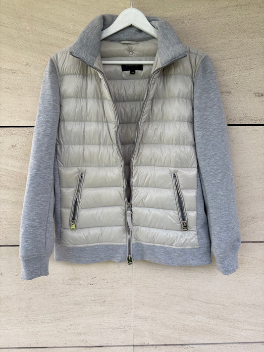 MACKAGE. Chaqueta gris doble textura ligera. T M