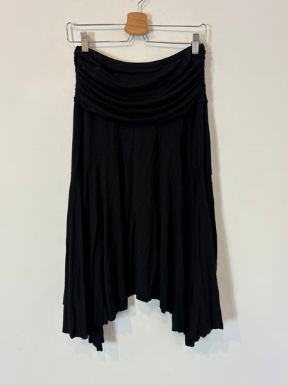 GIMAGUAS. Falda midi elástica vuelo. T S