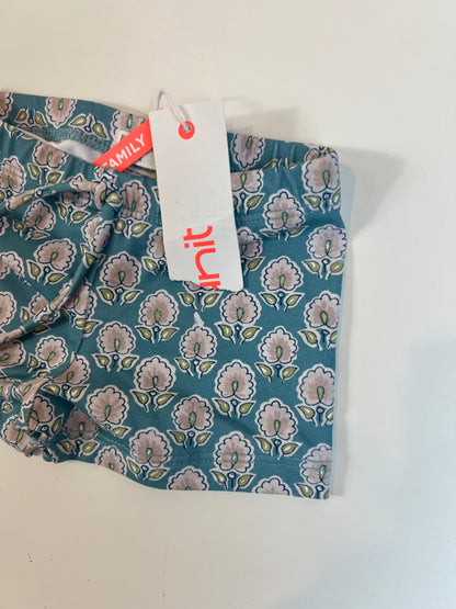 UNIT. Bañador azul flores T.6 meses