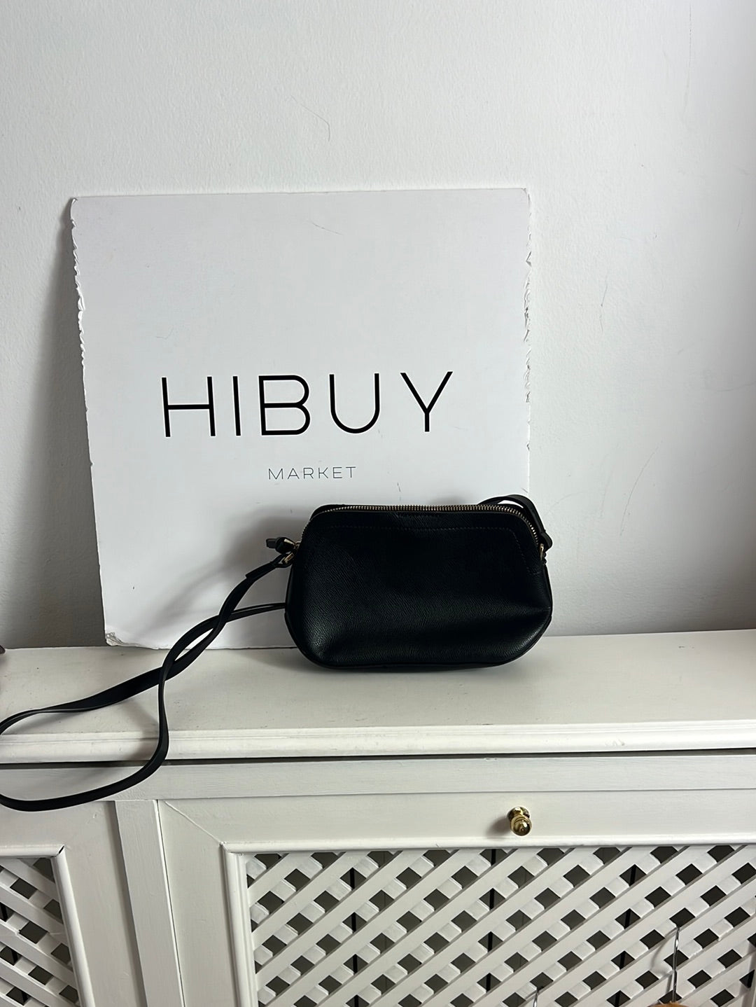 PARFOIS. Bolso negro mini