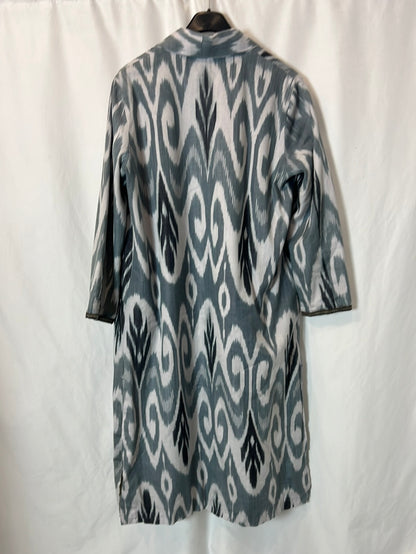 BALAKATA. Chaqueta seda estampada. T M