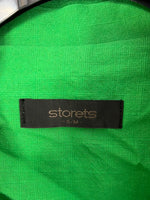 STOREST. Blazer verde algodón T.s/m