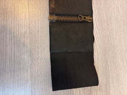 SITA MURT. Cinturón fajín negro