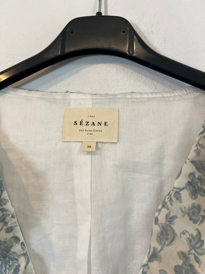 SÉZANE. Cotton ruffled jacket. Size 38
