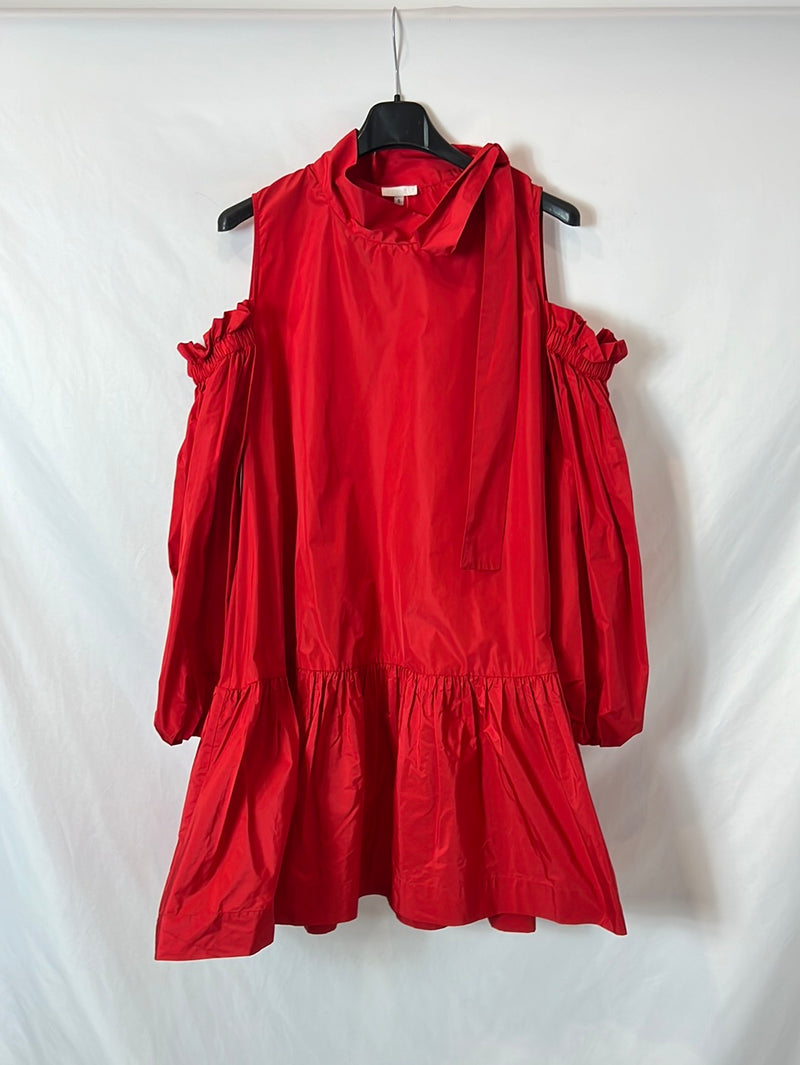 P.A.R.O.S.H. vestido corto rojo T.s