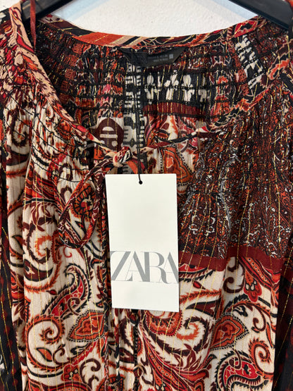 SHEIN. Burgundy Fringed Cardigan Tl