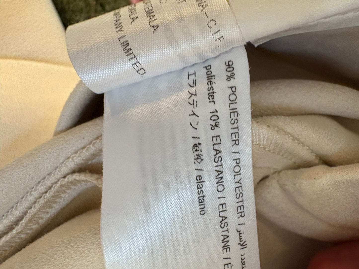 ZARA. Black stretch knit top. TL