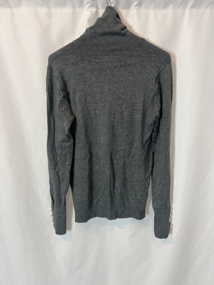 ZARA. Jersey fino detalle puños. T M