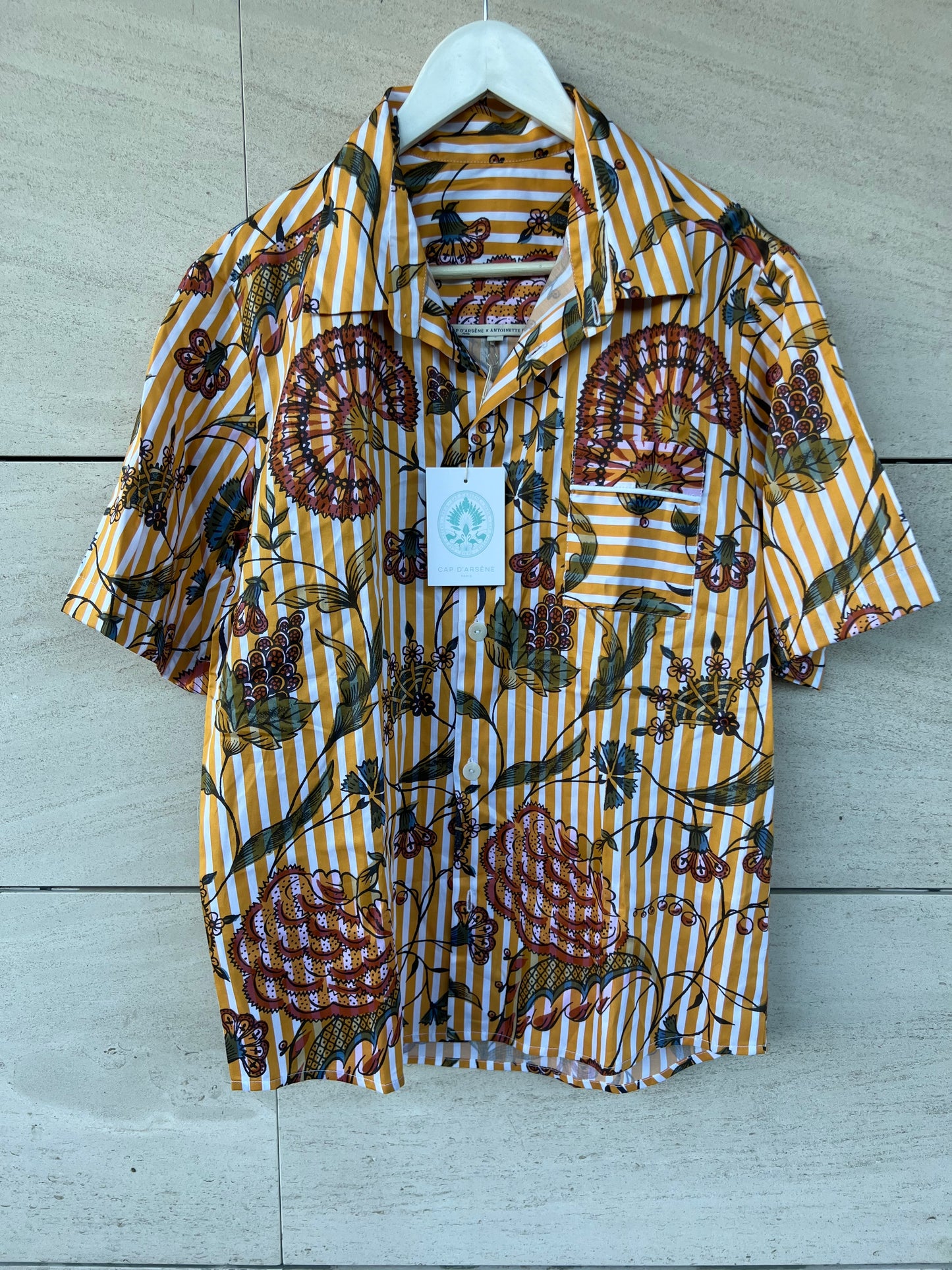 CAP D´ ARSENE. Camisa rayas estampada. T M