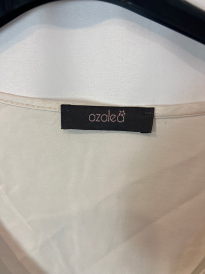 AZALEA. Flowy beige satin top. YOU (M)