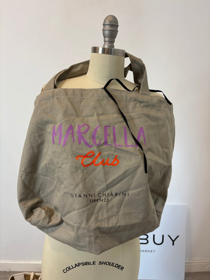 GIANNI CHIARINI. Striped shopper bag