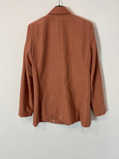 MANGO. Traje de chaqueta teja T.m/l