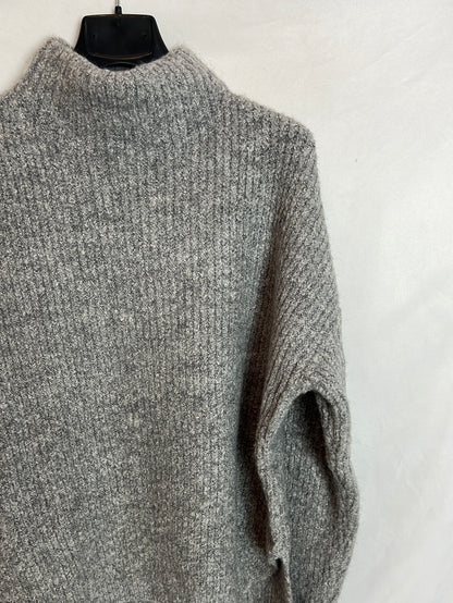 VERO MODA. Jersey punto gris TU. (S/M)