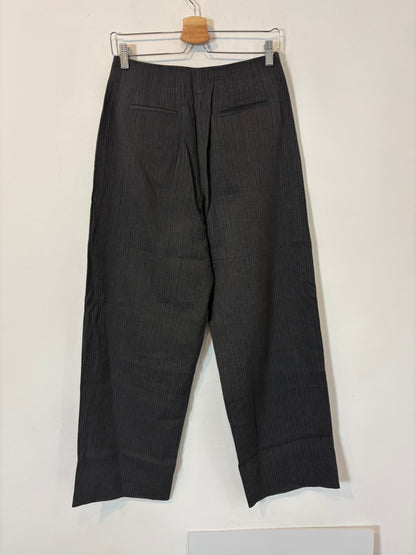 MASSIMO DUTTI. Conjunto gris marengo textura