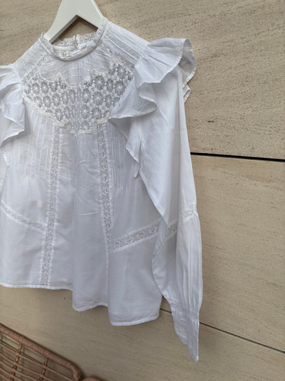 ZARA. Black stretch knit top. TL