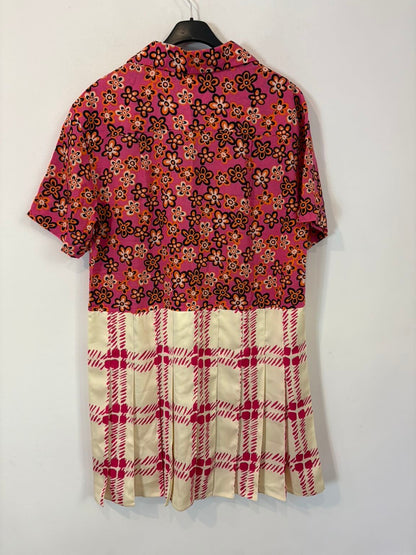 MARNI x UNIQLO. Vestido mult estampado tablas