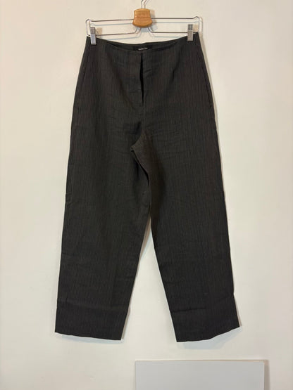 MASSIMO DUTTI. Conjunto gris marengo textura