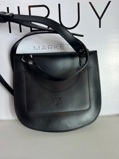 AMT. Flat black mini bag