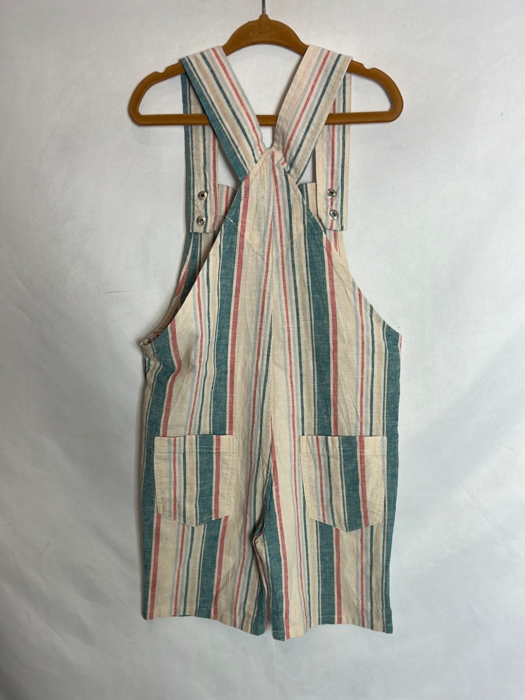 ZARA. Blue striped dungarees. Size 4-5 years