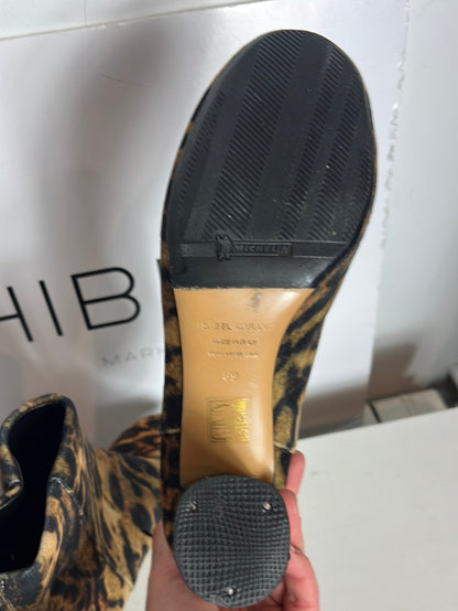ISABEL MARANT. Botines textura animal print. T 39