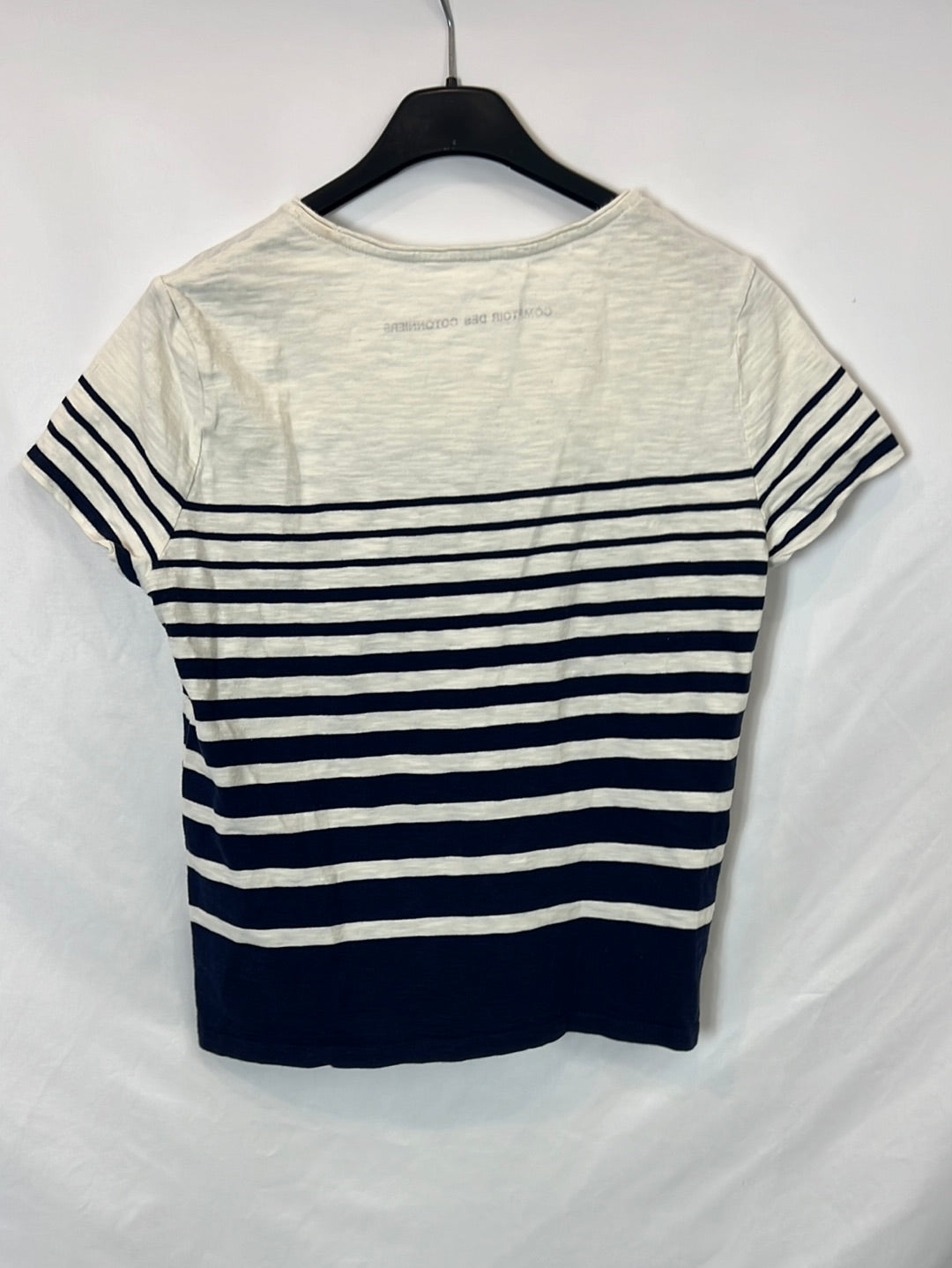 COMPTOIR DES COTTONIERS. Camiseta rayas T.m