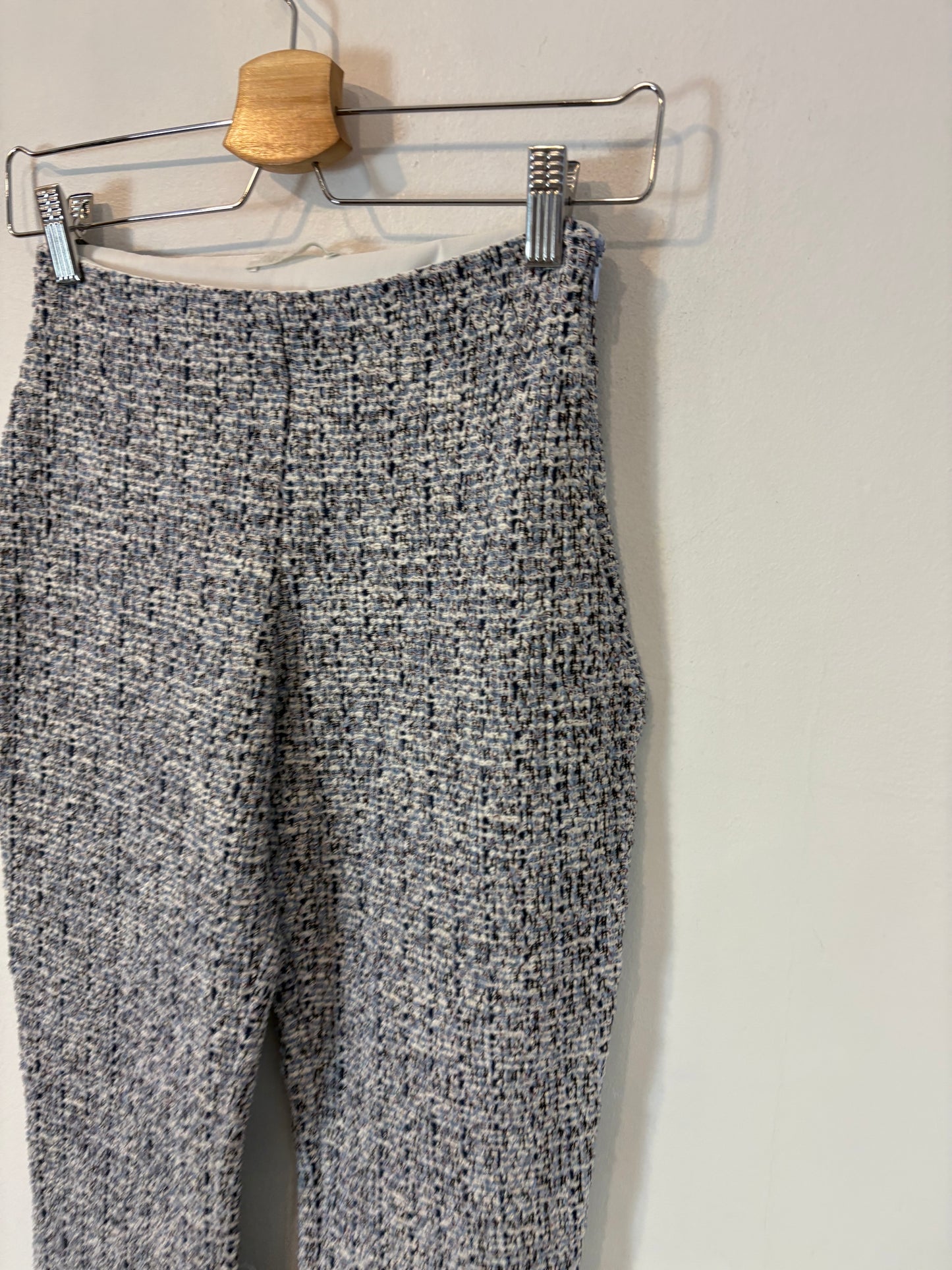 ZARA. Conjunto tweed  azules