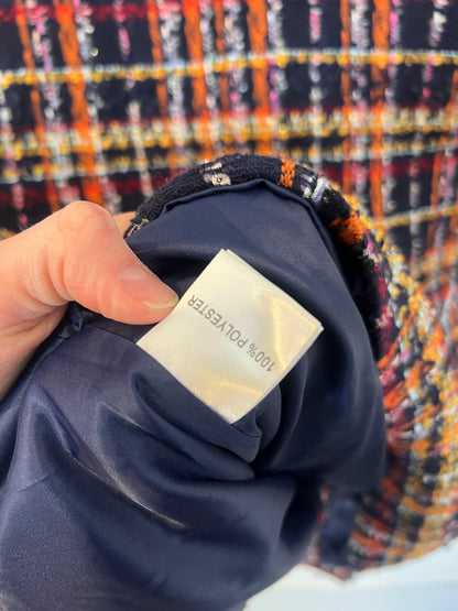 COCOA. Abrigo azul tweed