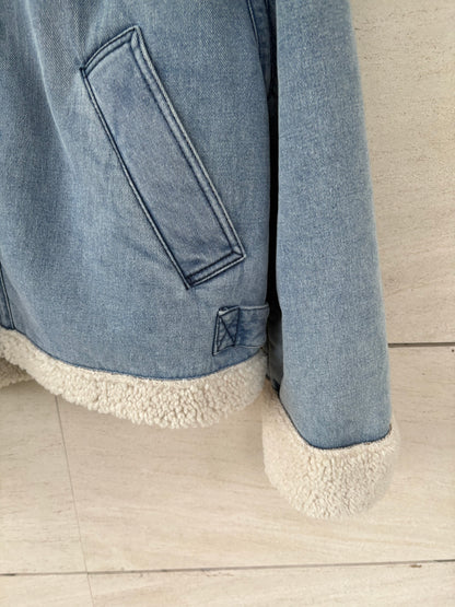 WINDSOR. Navy blue cashmere blazer. T 38