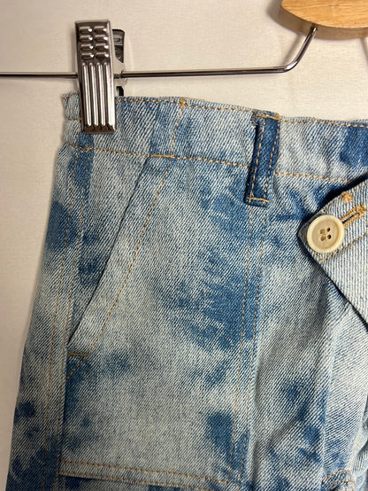 ZARA. Tie-dye denim shorts. Size 5 years