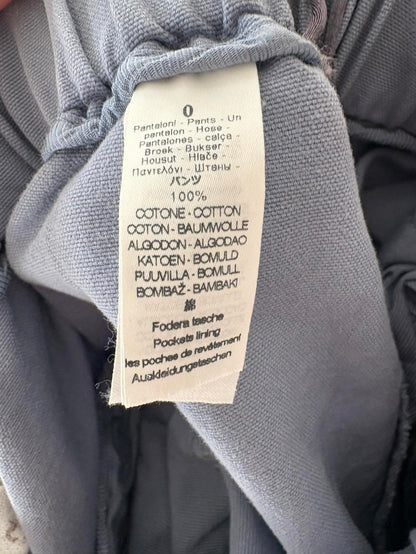 FORTE FORTE. Pantalón azul pata ancha