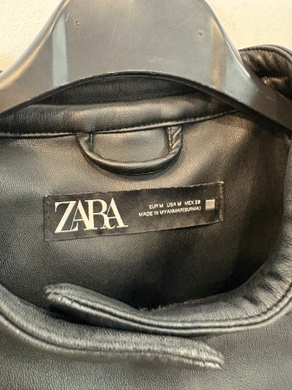 ZARA. Coral beaded jacket. TS